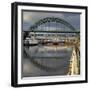 The Tyne Bridges, Newcastle upon Tyne, England.-Joe Cornish-Framed Photo