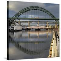 The Tyne Bridges, Newcastle upon Tyne, England.-Joe Cornish-Stretched Canvas