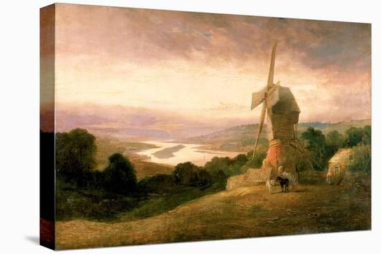 The Tyne from Windmill Hills, Gateshead, C.1818-Thomas Miles Richardson-Stretched Canvas