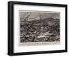 The Typhoon in China, the Damaged Shipping at Hong Kong-Frederic De Haenen-Framed Giclee Print