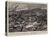 The Typhoon in China, the Damaged Shipping at Hong Kong-Frederic De Haenen-Stretched Canvas