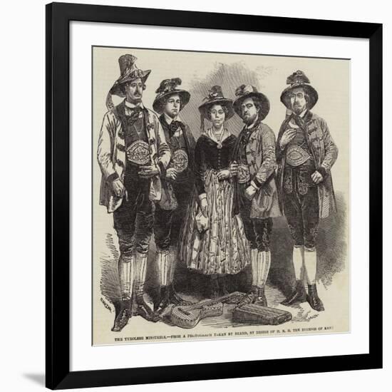 The Tyrolese Minstrels-null-Framed Giclee Print