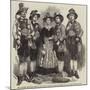 The Tyrolese Minstrels-null-Mounted Giclee Print
