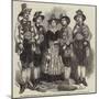 The Tyrolese Minstrels-null-Mounted Giclee Print