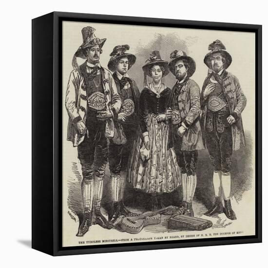 The Tyrolese Minstrels-null-Framed Stretched Canvas