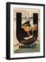 The U-Boats are Out!, 1917-Hans Rudi Erdt-Framed Giclee Print