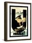 The U-Boats Are Out-Hans Rudi Erdt-Framed Art Print