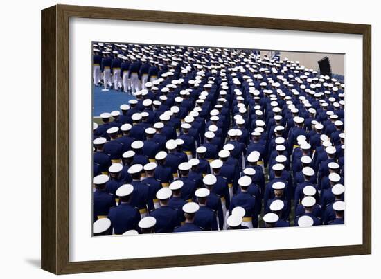 The U.S. Air Force Academy Class of 2013-null-Framed Photographic Print