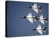 The U.S. Air Force Thunderbird Demonstration Team-Stocktrek Images-Stretched Canvas
