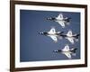 The U.S. Air Force Thunderbird Demonstration Team-Stocktrek Images-Framed Premium Photographic Print