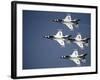 The U.S. Air Force Thunderbird Demonstration Team-Stocktrek Images-Framed Photographic Print