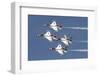 The U.S. Air Force Thunderbirds Fly in Formation-Stocktrek Images-Framed Photographic Print