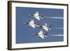 The U.S. Air Force Thunderbirds Fly in Formation-Stocktrek Images-Framed Photographic Print