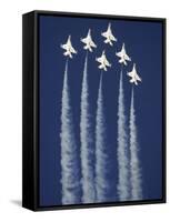 The U.S. Air Force Thunderbirds-null-Framed Stretched Canvas