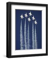 The U.S. Air Force Thunderbirds-null-Framed Premium Photographic Print