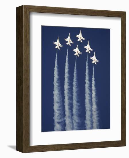 The U.S. Air Force Thunderbirds-null-Framed Photographic Print