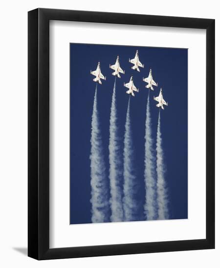 The U.S. Air Force Thunderbirds-null-Framed Photographic Print