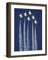 The U.S. Air Force Thunderbirds-null-Framed Photographic Print