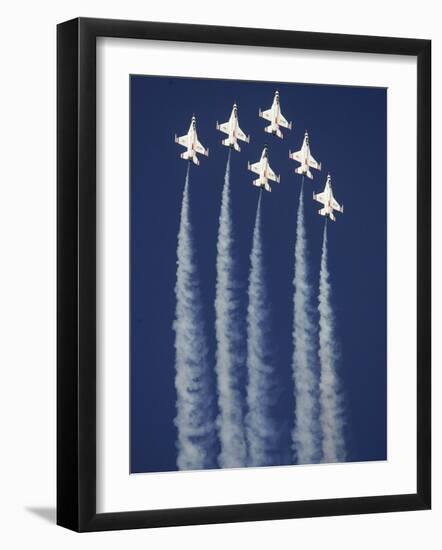 The U.S. Air Force Thunderbirds-null-Framed Photographic Print