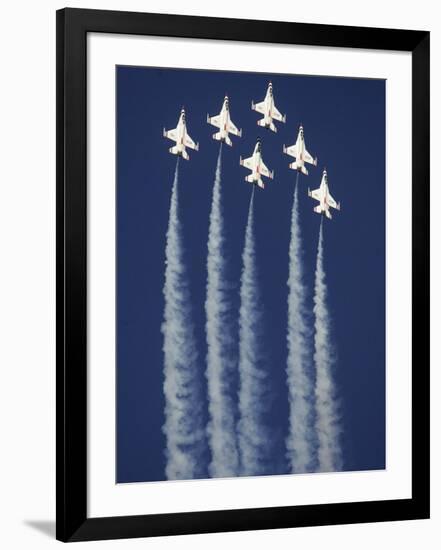 The U.S. Air Force Thunderbirds-null-Framed Photographic Print