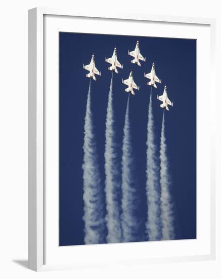 The U.S. Air Force Thunderbirds-null-Framed Photographic Print