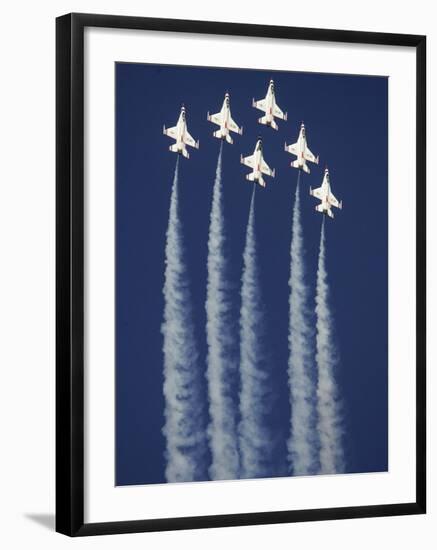 The U.S. Air Force Thunderbirds-null-Framed Photographic Print