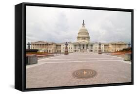 The U.S. Capitol - Washington Dc, United States-Orhan-Framed Stretched Canvas