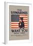 The U.S. Marines Want You-null-Framed Art Print