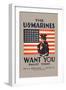 The U.S. Marines Want You-null-Framed Art Print