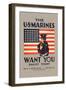 The U.S. Marines Want You-null-Framed Art Print