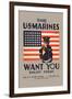 The U.S. Marines Want You-null-Framed Art Print