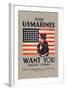 The U.S. Marines Want You-null-Framed Art Print