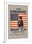 The U.S. Marines Want You-null-Framed Art Print