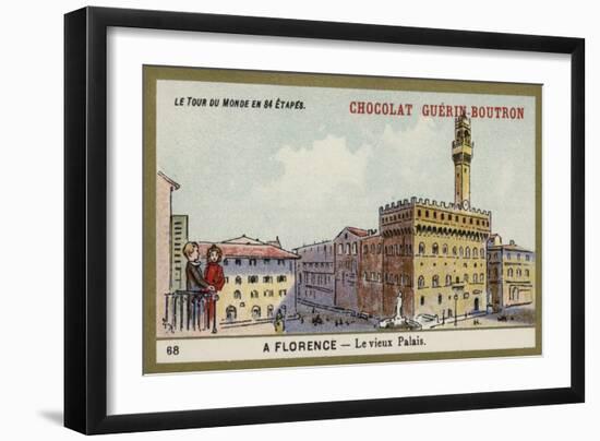 The Uffizi, Florence-null-Framed Giclee Print