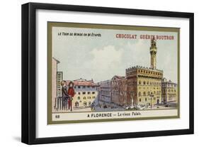 The Uffizi, Florence-null-Framed Giclee Print