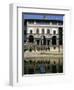 The Uffizi Reflected in the Arno River, Florence, Tuscany, Italy-Nedra Westwater-Framed Photographic Print
