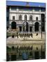 The Uffizi Reflected in the Arno River, Florence, Tuscany, Italy-Nedra Westwater-Mounted Photographic Print