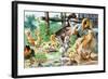 The Ugly Duckling-null-Framed Giclee Print