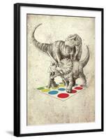 The Ultimate Battle-Michael Buxton-Framed Art Print