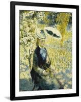 The Umbrella; L'Ombrelle, 1878-Pierre-Auguste Renoir-Framed Giclee Print