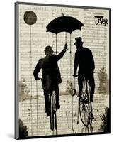 The Umbrella-Loui Jover-Mounted Art Print