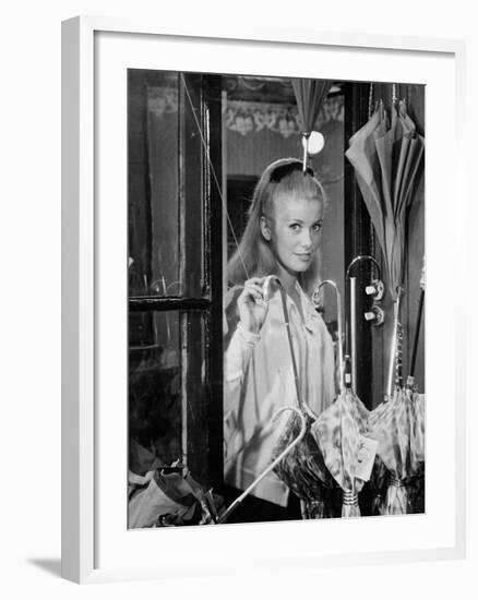 The Umbrellas of Cherbourg, 1964-null-Framed Photographic Print