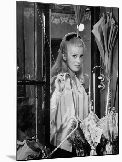 The Umbrellas of Cherbourg, 1964-null-Mounted Photographic Print