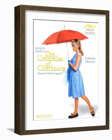 The Umbrellas of Cherbourg, 1964-null-Framed Art Print