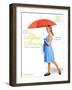 The Umbrellas of Cherbourg, 1964-null-Framed Art Print