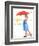 The Umbrellas of Cherbourg, 1964-null-Framed Art Print