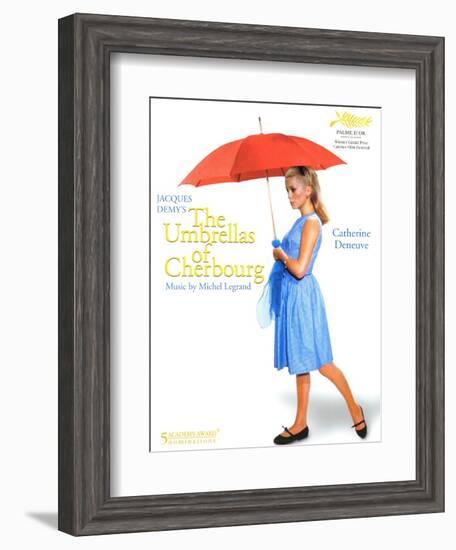 The Umbrellas of Cherbourg, 1964-null-Framed Art Print