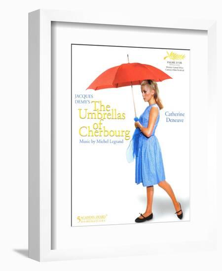 The Umbrellas of Cherbourg, 1964-null-Framed Art Print