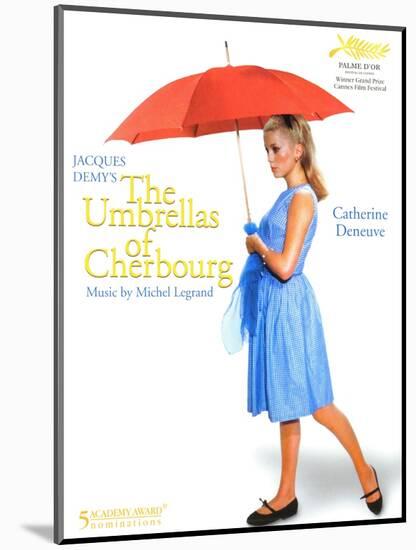 The Umbrellas of Cherbourg, 1964-null-Mounted Art Print