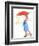 The Umbrellas of Cherbourg, 1964-null-Framed Art Print